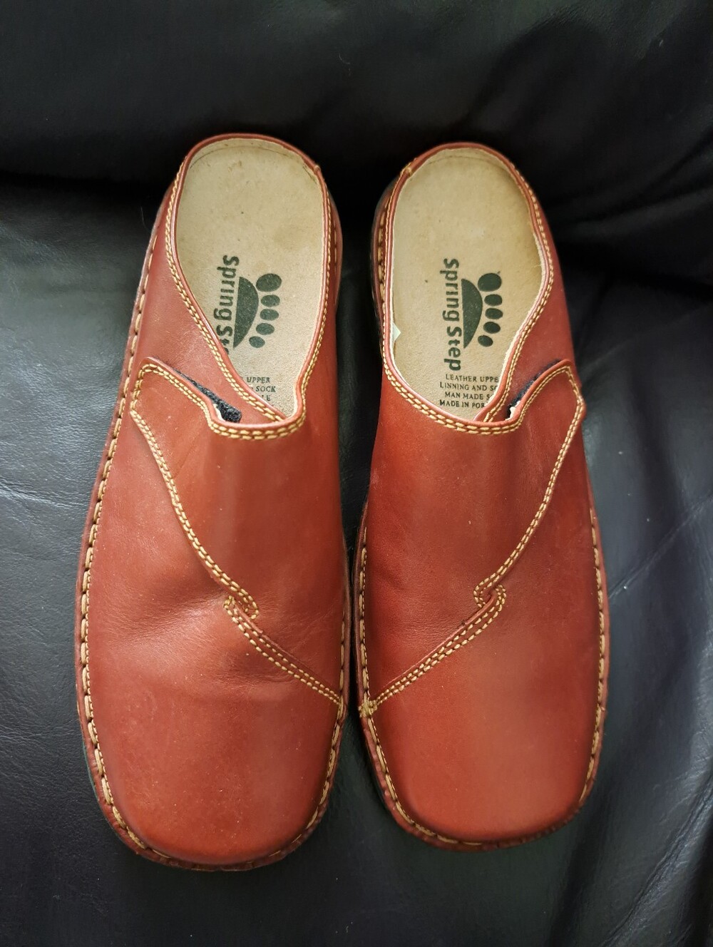 Brand New Spring Step Slides Size 7